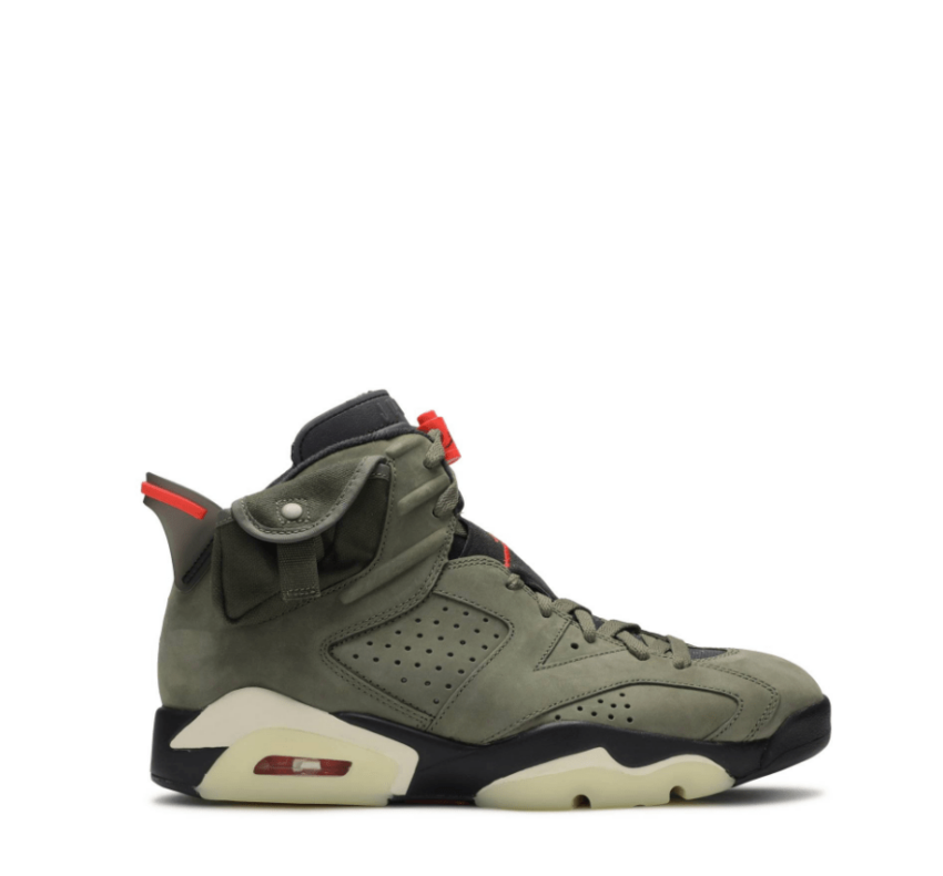 Air Jordan Retro 6 Travis Scott 'Olive