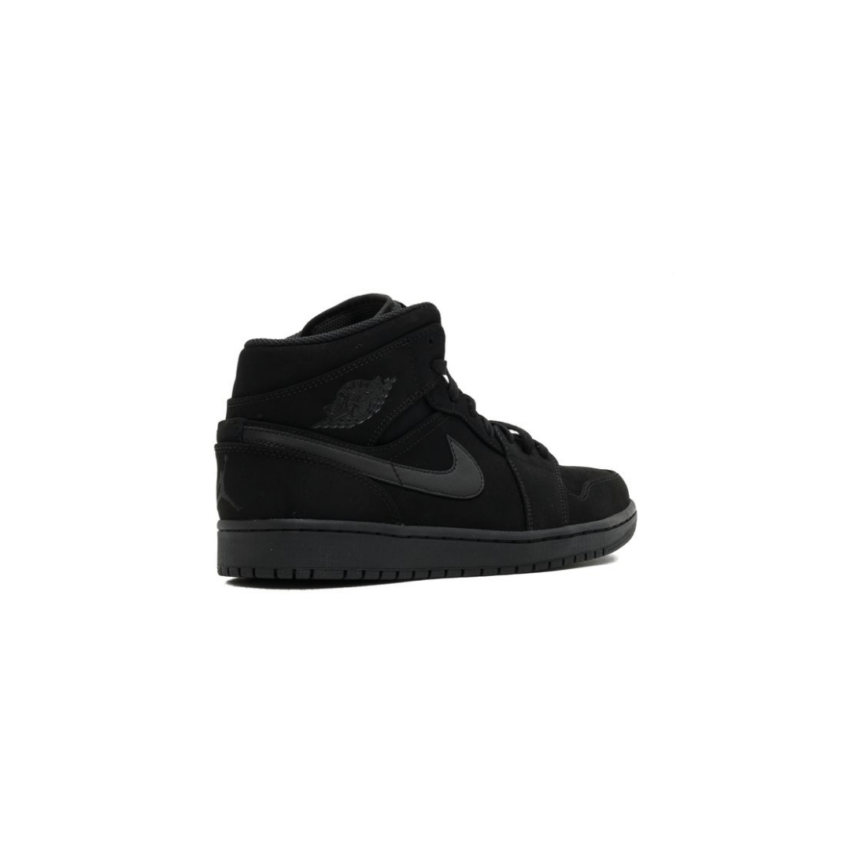 Air Jordan Retro 1 Mid 'Black' - Image 3