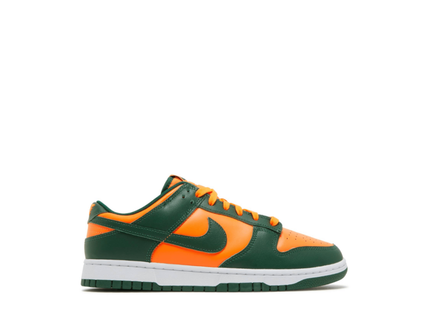 Nike Dunk Low 'Miami Hurricanes'