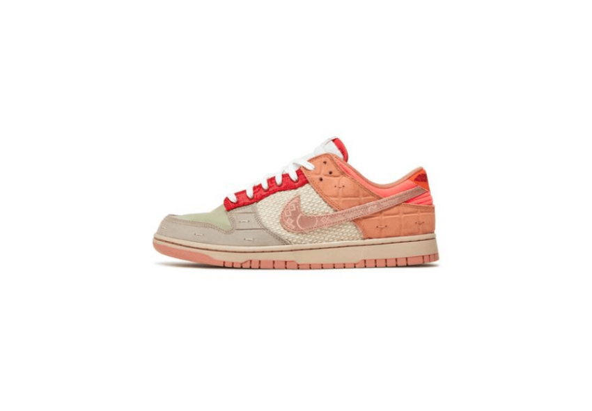 Nike Dunk Low x CLOT SP 'What The' - Image 3