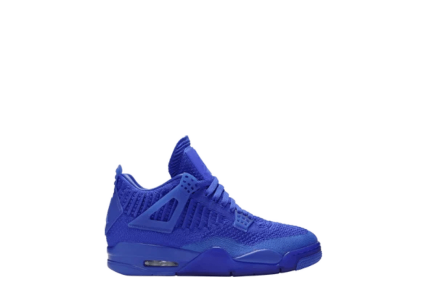 Air Jordan Retro 4 'Flyknit-Hyper Royal'