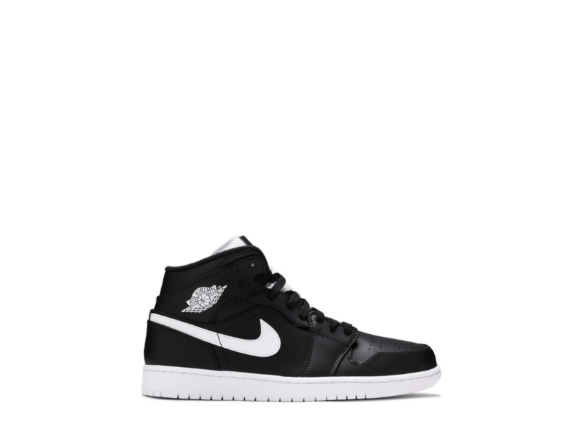 Air Jordan Retro 1 Mid 'Black White'