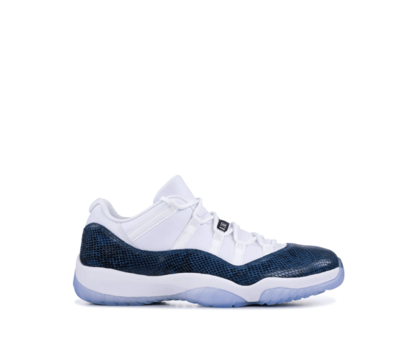 Air Jordan Retro 11 Low 'Navy Snakeskin'